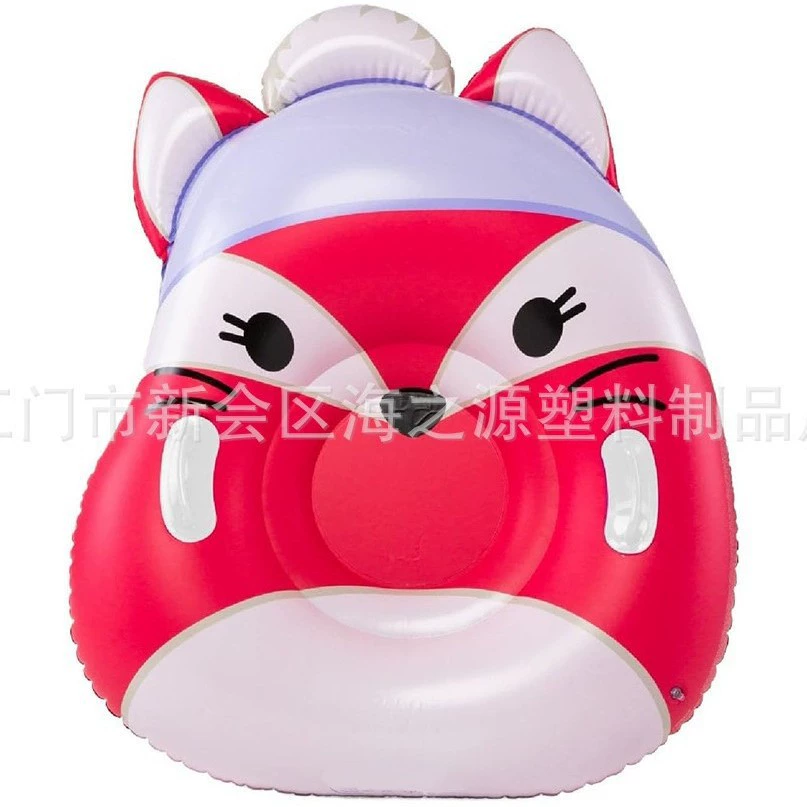 Настраиваемое розово-красное лыжное кольцо для занятий спортом на открытом воздухе, экологически чистый материал ПВХ