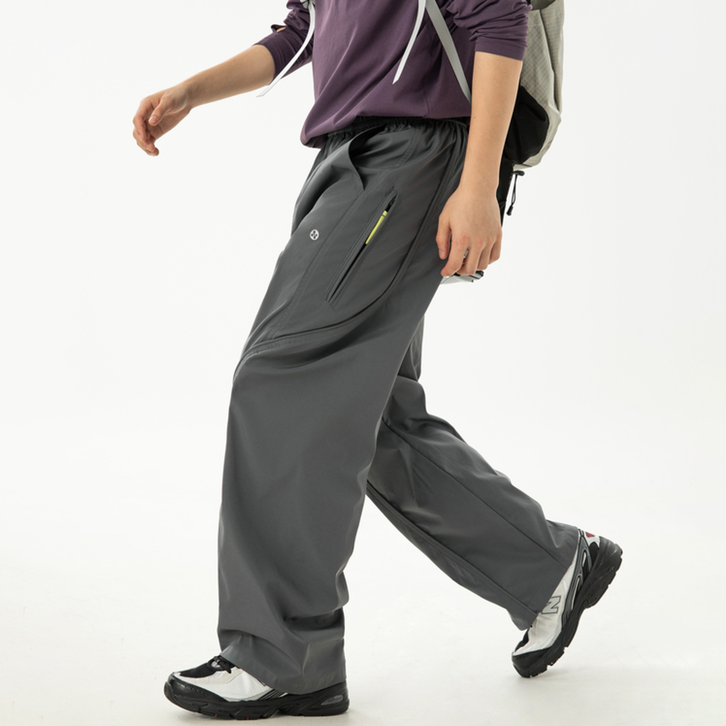 Monochrome Herren – Funktionelle, wasserabweisende Outdoor-Freizeithose für Herren, gerade geschnittene Scimitar-Hose mit Reißverschluss und farblich abgesetztem Gurtband für den Herbst_voghion.com