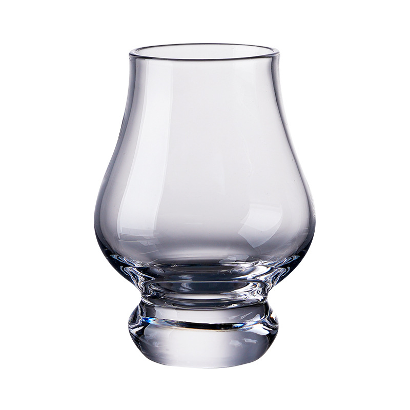 Taza de café de cristal de vidrio comercial de mano americana taza de café transparente taza de latte ultrafina taza de olor taza de infusión