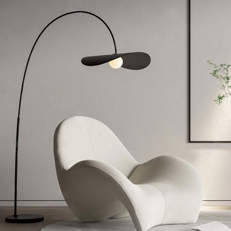 Hat Floor Lamp French Modern Minimalist Living Room Sofa Bedroom Study Retro Personality Fishing Lamp Designer Lamp Hat Floor Lamp French Modern Minimalist Living Room Sofa Bedroom Study Retro Personality Fishing Lamp Designer Lamp