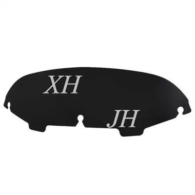 Wholesale motorcycle accessories fairing wind baffle 4.5 inch windshield for Harley glide (Dəbilqə (Kaska) aksesuarları) - black