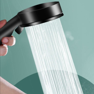 Household Five-speed Pressurized Shower suit Bath Bathroom Hand-held Filter Lotus Water Heater Powerful Nozzle