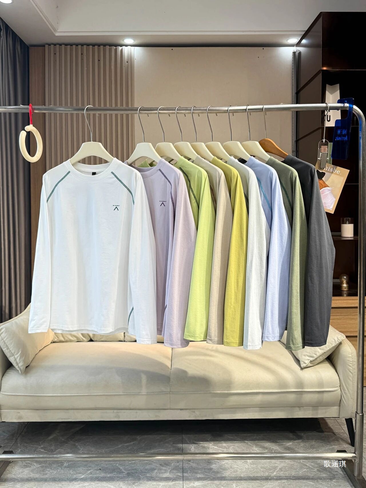 25 New Dopamine Color Combinations! Urban Outdoor Quick-Drying Stitching Contrasting Hasselblad Line Men's and Women's Cycling Sports T-Shirts