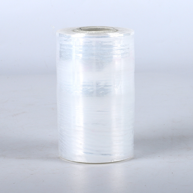 Procesamiento de película estirable personalizada personalizada 50cm embalaje película estirable embalaje industrial PE película de plástico película estirable transparente