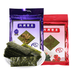 Four Continents Laver Seaweed Instant Nori 40g Original Baked Nori Sushi Rice Bowl Snack 50 Bundles Office Snacks