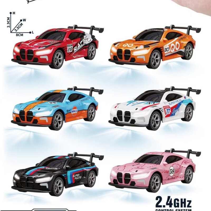 1:64迷你合金遥控皮卡越野车充电高速漂移赛车玩具电动小汽车礼物|undefined
