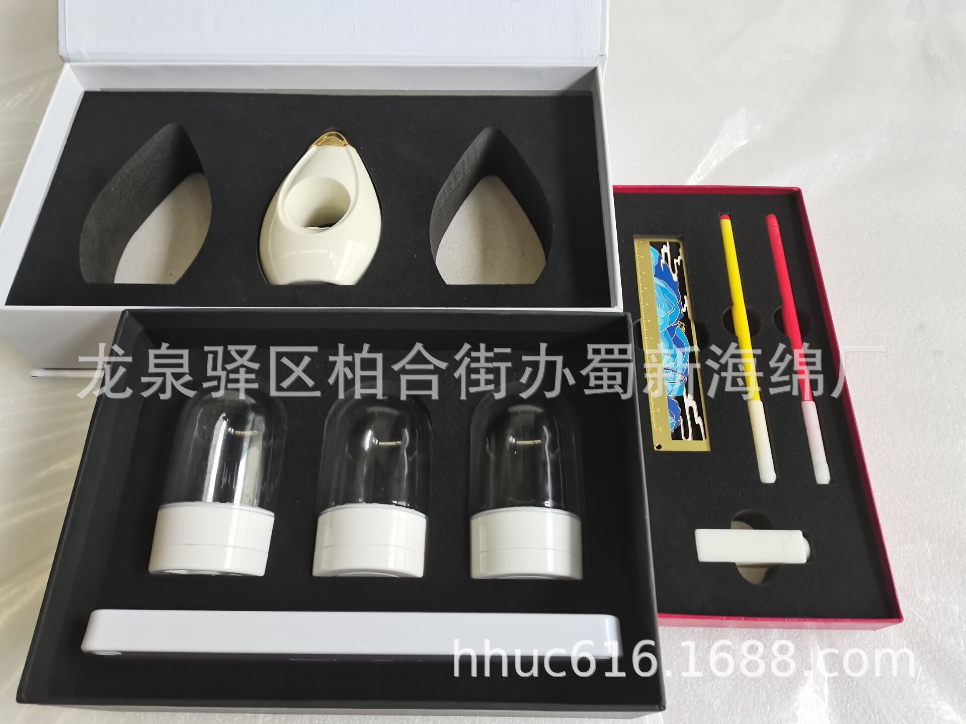 供应黑色eva冲压成型包装泡沫/表绒防撞打孔内托包装海绵