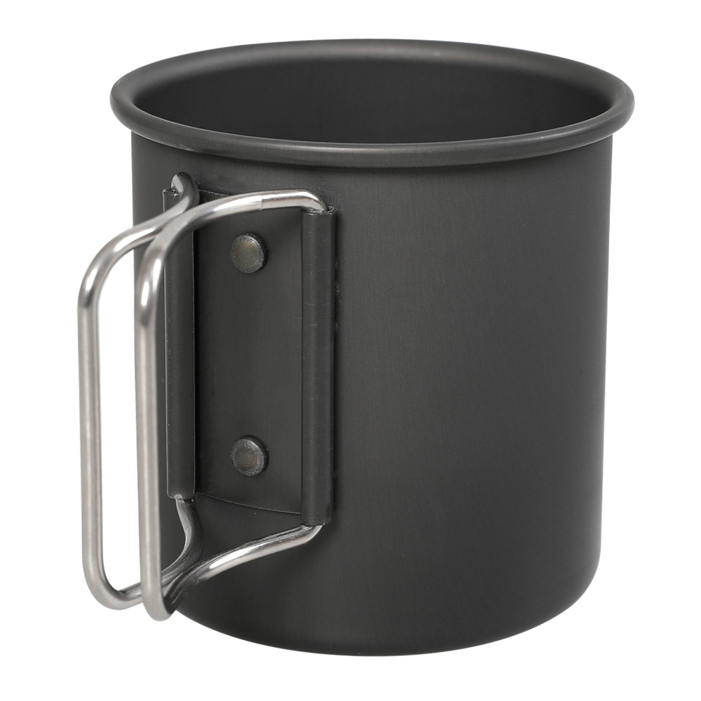 Portable Camping Mug Ultra-light Aluminium Folding Coffee Cup_voghion.com