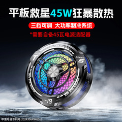 2025新款 45W大功率【FS12数显AI控温】平板散热器静音结冰款