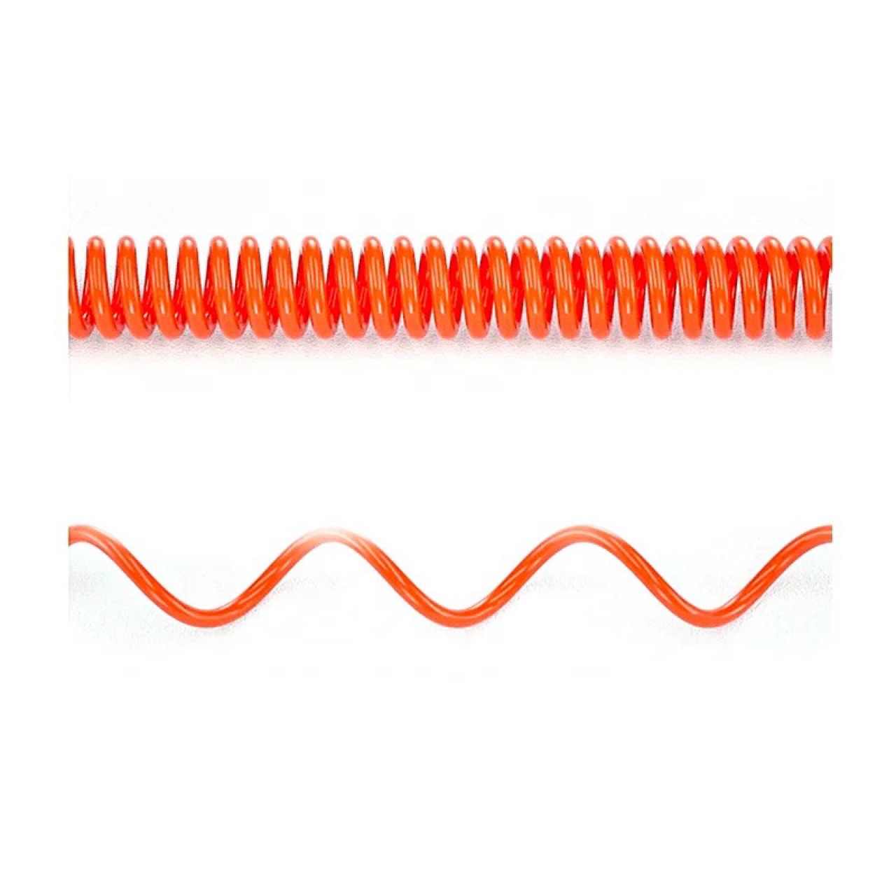 Pu Pneumatic Spring Tracheal Hose Telescopic Tube