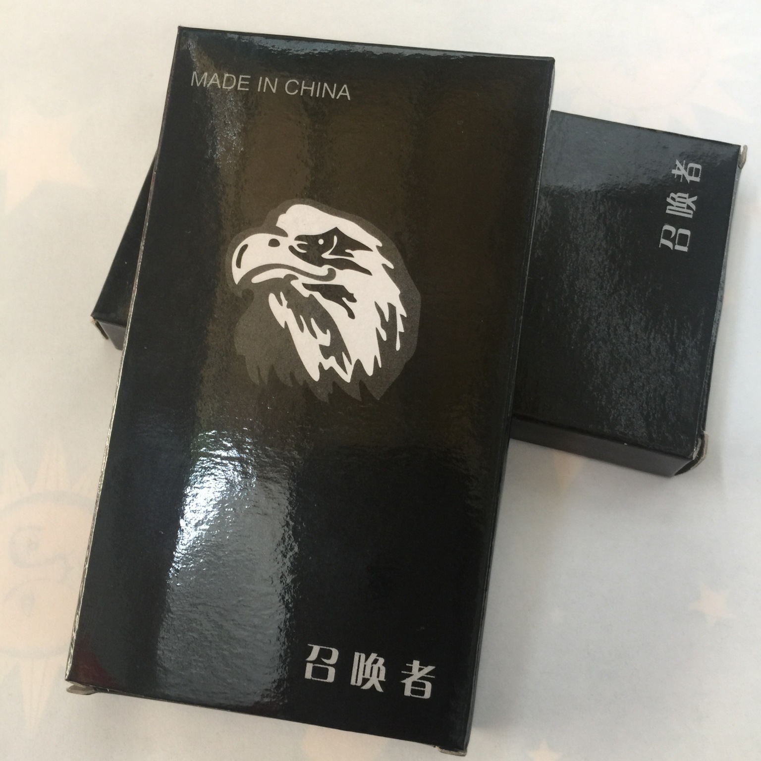 现货召唤者纸盒 四指手口纸盒铁全头纸盒指护 黑色纸盒 包装盒