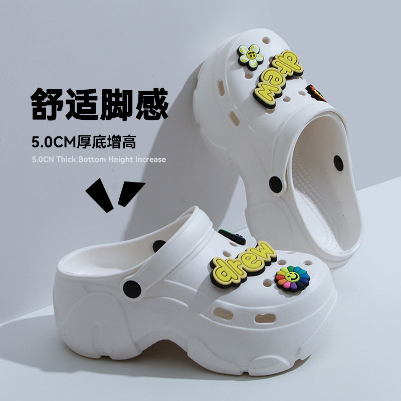 Factory 2026 New Model Wholesale Overseas Export Summer Casual Shoes Lightning-Fast Online Supermarket Group Purchase High-Heeled Clogs Factory 2026 New Model Wholesale Overseas Export Summer Casual Shoes Lightning-Fast Online Supermarket Group Purchase High-Heeled Clogs