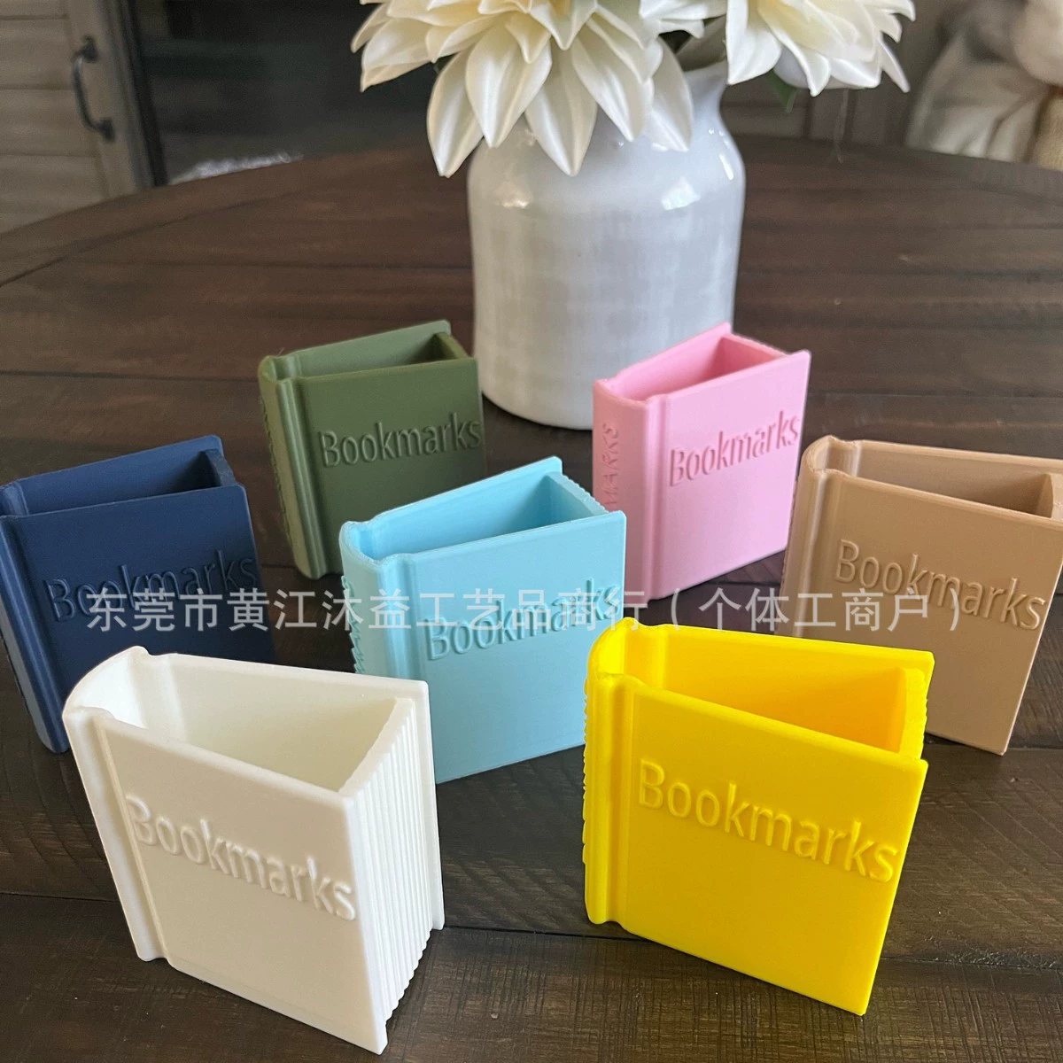 3D Printed Book Shaped Bookmark Holder Cross-border 3D Printed Bookshaped Bookmark Holder