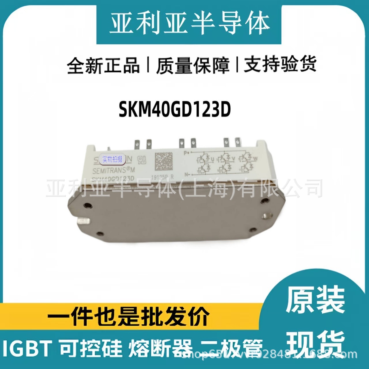 IGBT双向可控硅SKM200GAL17E4  SKM400GAL17E4 SKM195GAR123D