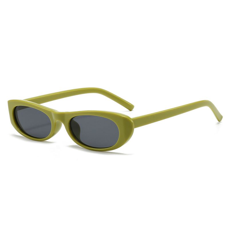 Cross-border new oval sunglasses European and American personalized small frame fashion all-match macaron color light board foreign trade sunglasses Cross-border new oval sunglasses European and American personalized small frame fashion all-match macaron color light board foreign trade sunglasses