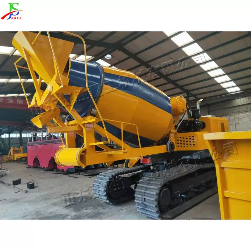 自上料平口运输车 混凝土搅拌车水泥一体车 朝天锅装载罐车机