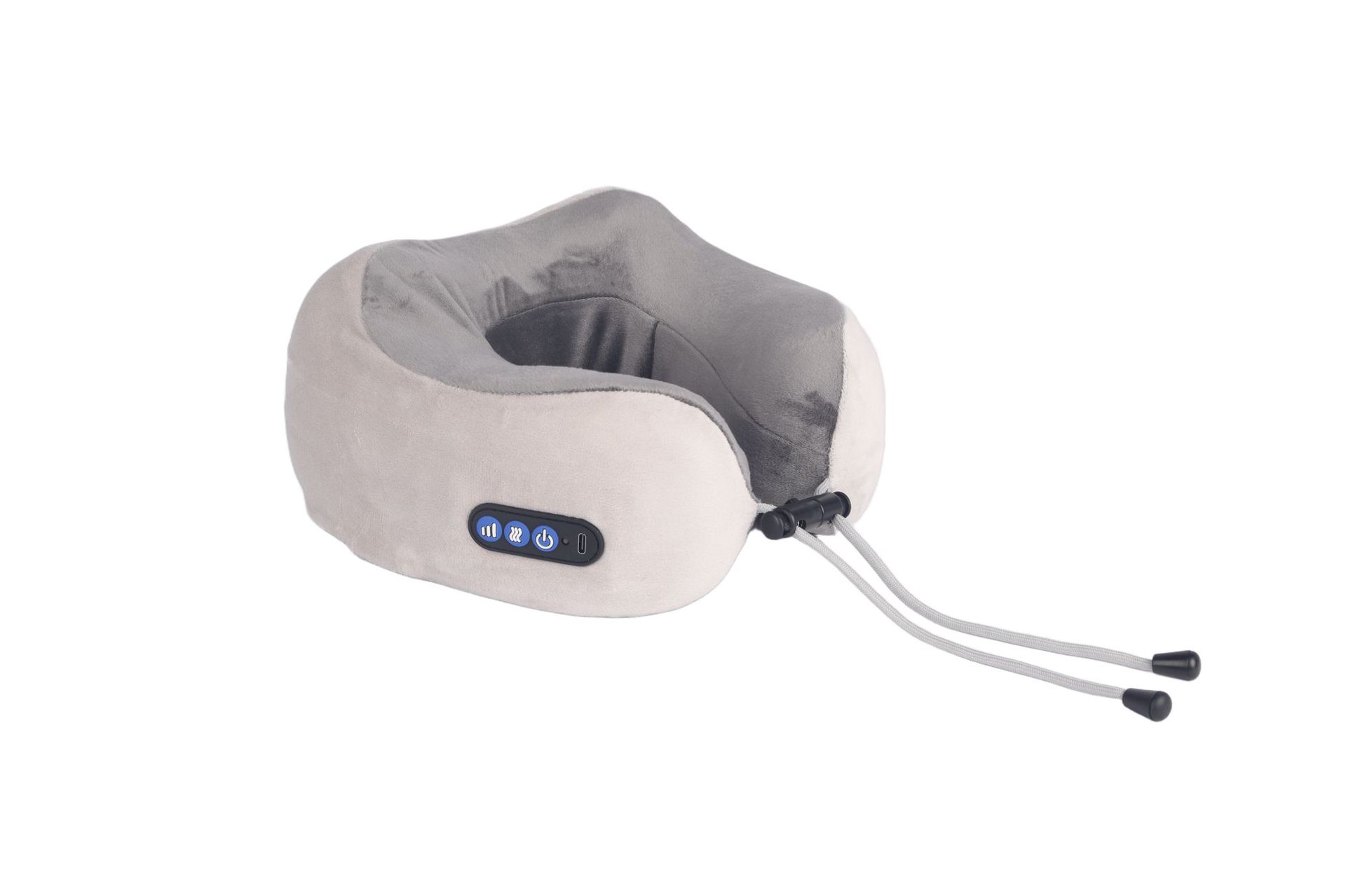 Almohada de masaje en forma de U, masajeador cervical, almohada portátil para cuello y zona lumbar, masajeador eléctrico de cuello, protector de cuello, venta al por mayor