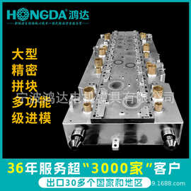 定制定转子铁芯自扣级进模 定转子连续模 电机铁芯高速冲压模