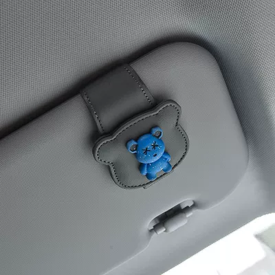 Car Driver's Seat, Car Glasses Clip/Bill Clip - grayblue