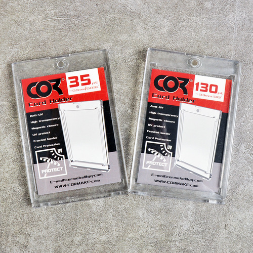 NBA Star Card UP Game King Magic: The Gathering Football Transparent Protective Case Basketball 130 Collection 35PT Card Brick Strong Magnetic