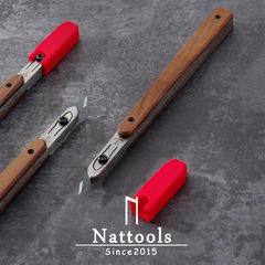 Nattools笔刀 雕刻刀 手工DIY自制皮具工具皮革刀 替换刀片T22