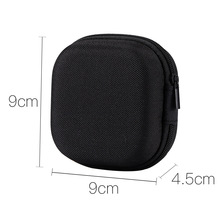 EVA耳机收纳包数据线充电头包装盒便携黑色耳机包装保护套