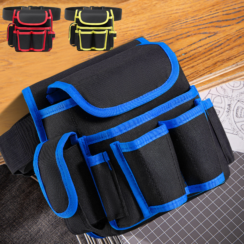Insert tool bag, construction site hardware bag, high-altitude work bag, special belt bag for packaging tools, multi-functional belt bag