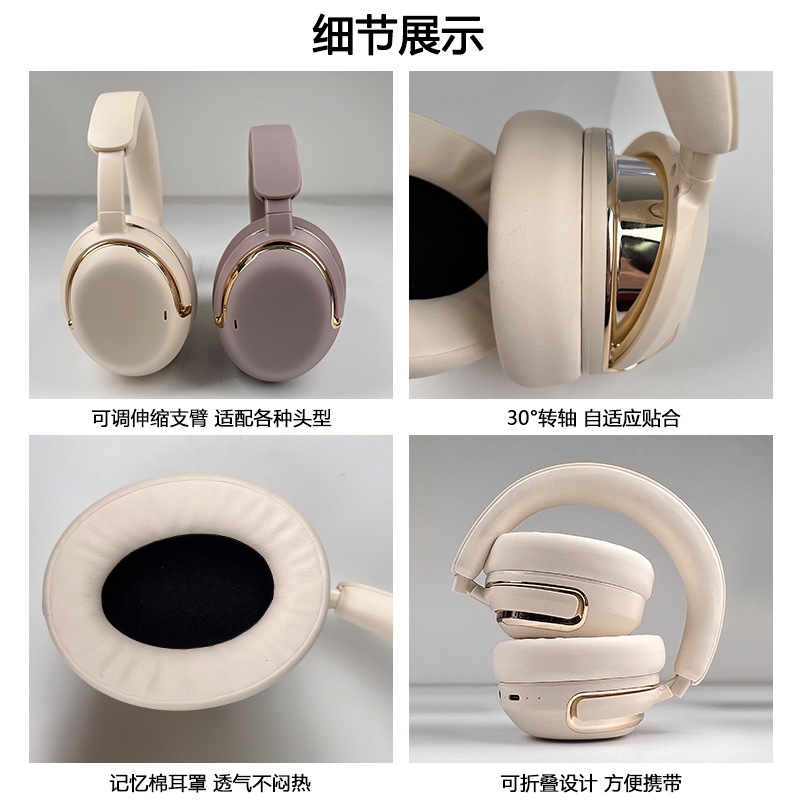 Nuevos auriculares Bluetooth inalámbricos reales con reducción activa de ruido M15ANC, duración de la batería de alta calidad, fábrica de puntos deportivos image 3
