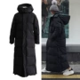 新款加厚冬季过膝棉服