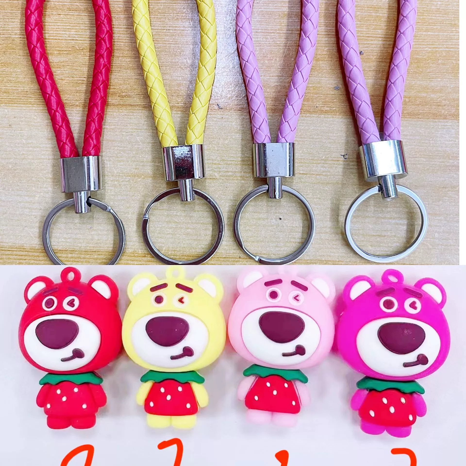 Sanrio, креативный плетёный брелок, подвеска для ключей, новая коллекция, оптом