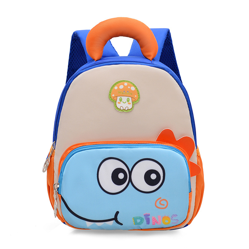 Mochila infantil preescolar dinosaurios de dibujos animados niños mochila guardería encantadora mochila transpirable ligera niñas