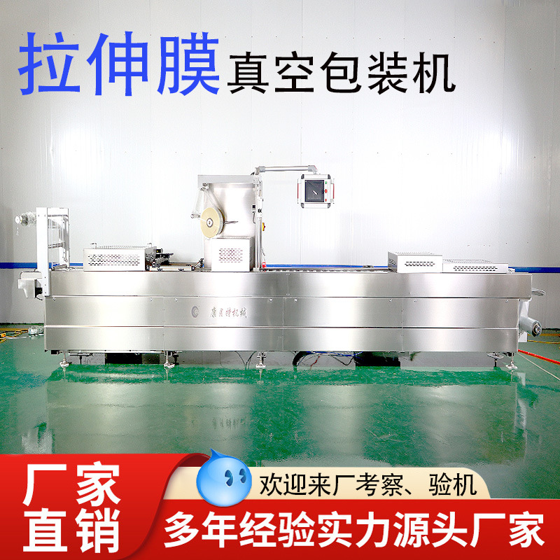 食品包装机 全自动拉伸膜真空包装机 凉皮真空包装机