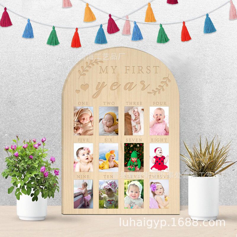 Wooden Newborn Commemorative Photo Frame Wooden Baby First Newborn Baby Frame Wooden Baby Month Picture Frame Wooden Newborn Commemorative Photo Frame Wooden Baby First Newborn Baby Frame Wooden Baby Month Picture Frame