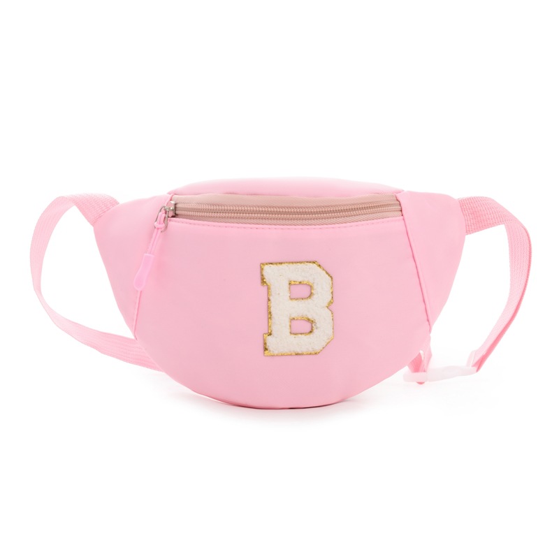letras coreanas de estilo extranjero para niños y niñas bolsas de pecho simples ociosas bebés mochila 2026 nuevo comercio exterior bolsas de cintura para niños