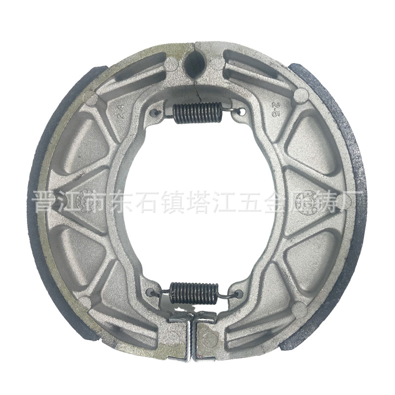 Fábrica de zapatos de freno de motocicleta zapatos de freno exportación directa zapatas de freno sin amianto