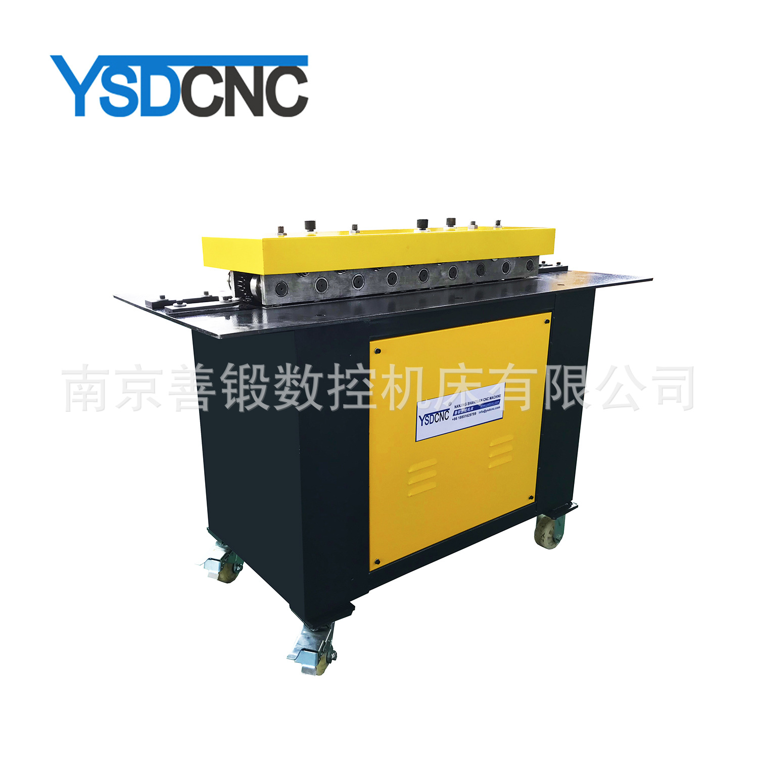 [Shanfan] Concealed 1mm Seam Machine for White Iron Sheet, Duct Roller Machine, Seam Machine for Ventilation Ducts