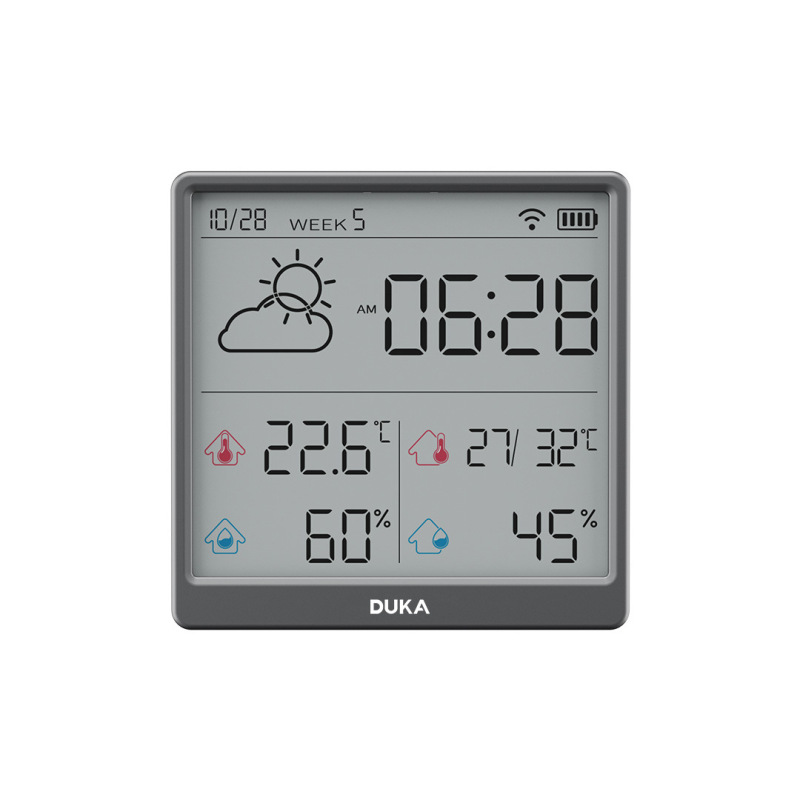 Duke TH3wifi 温湿度センサー温湿度計スマート検出器家庭用温湿度計|undefined