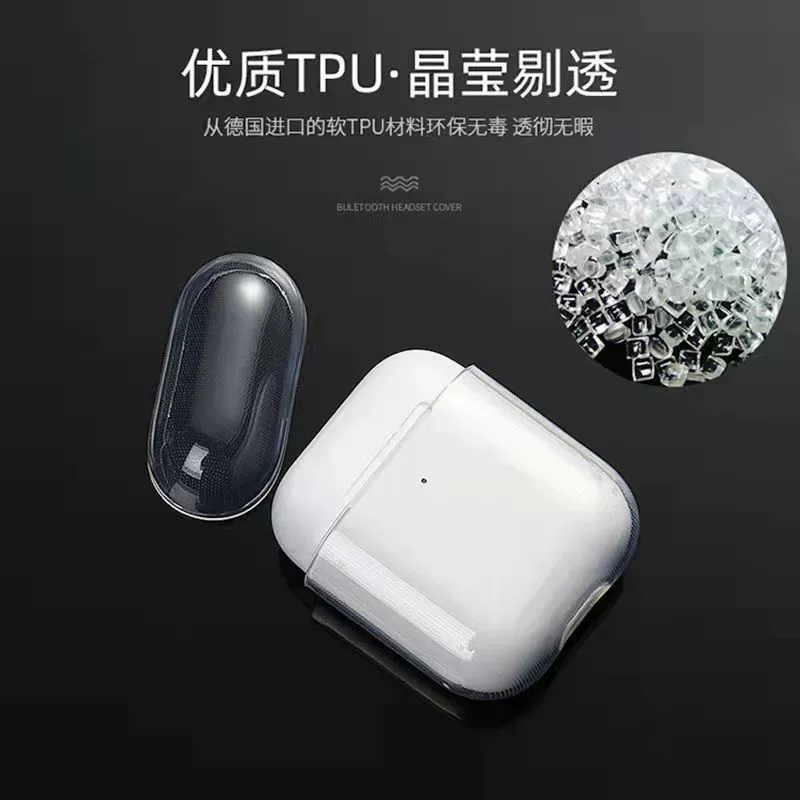 Подходит для AirPods Pro 3, чехол для наушников Apple 2-го поколения, прозрачный чехол, материал TPU, для AirPods Pro 2/4-го поколения
