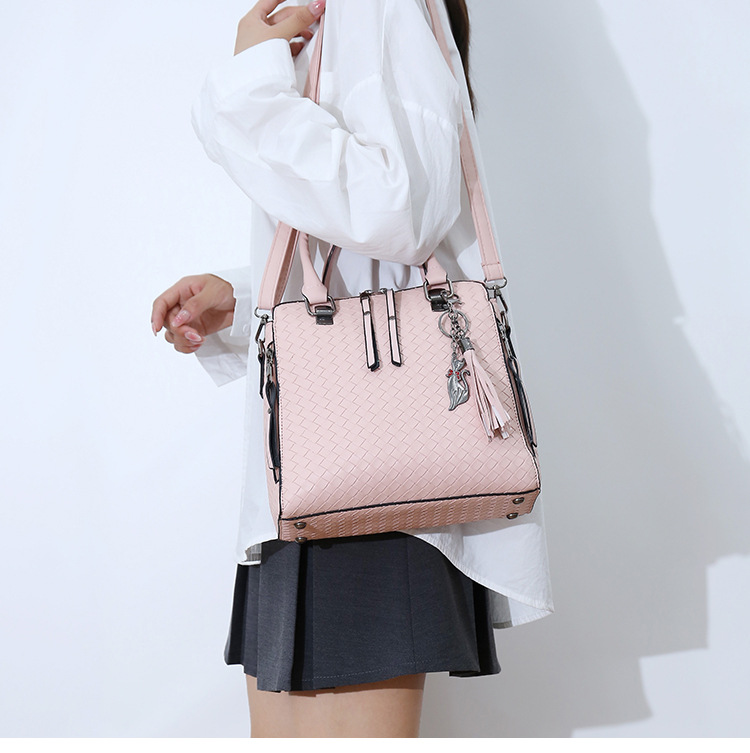1247g Weight Polyester Lining Material Sewing Thread Fashion Element Zipper Closure Type Single Shoulder Strap Strap Type Bag Sets Bags Type Daily, Street, Shopping Occasion PU Material Solid Color Pattern All Seasons Season Women's Gender Elegant, Streetwear Style Bucket Shape Medium Size Women's Medium PU Solid Color Elegant Streetwear Sewing Thread Bucket Zipper Bag Sets 9