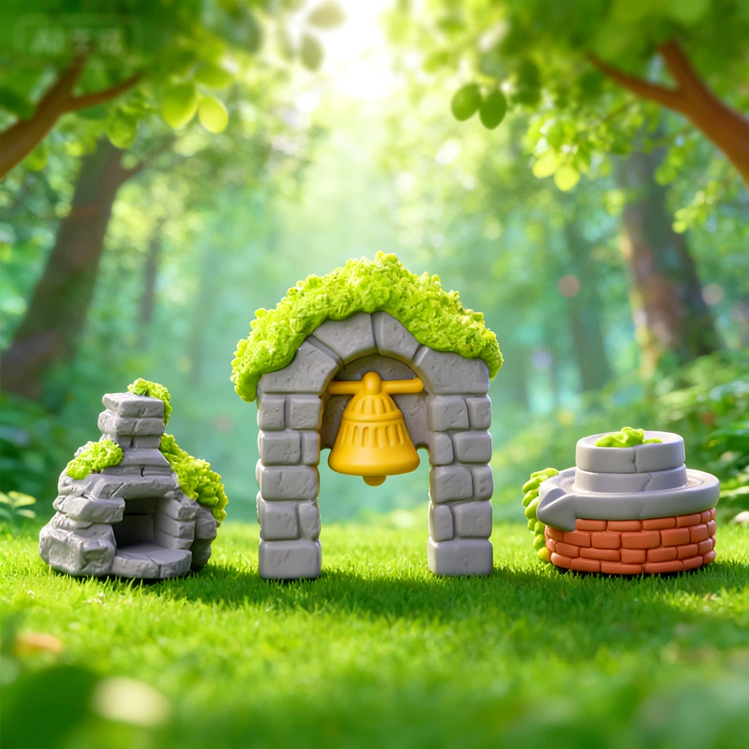 Мох микро‑ландшафт творческий целебный маленький лес DIY садоводство ландшафт декоративные аксессуары настольные маленькие украшения