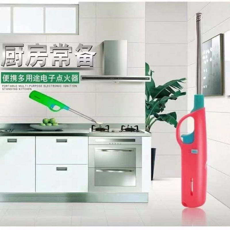 【特別オファー：10個セット】ファイヤーガン ガスストーブイグナイター 家庭用点火点火ガン エクストラロングライター|undefined