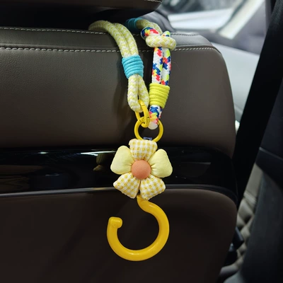 Storage Accessories, Other Automotive Interior Supplies - car-storage-lanyard-hook-color-gradient-yellow