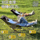 Outdoor Leg Drag Moon Chair Recliner Adjustable Folding Chair Portable Camping Sitting Reclining Lunch Chair