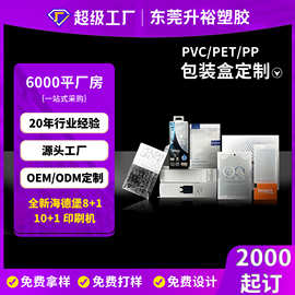 免费拿样PET透明包装盒 PP塑料包装折盒 透明PVC胶盒礼品包装盒厂