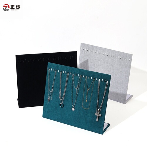 Necklace bracelet display stand accessories hanger jewelry showcase storage necklace board jewelry props earrings rings