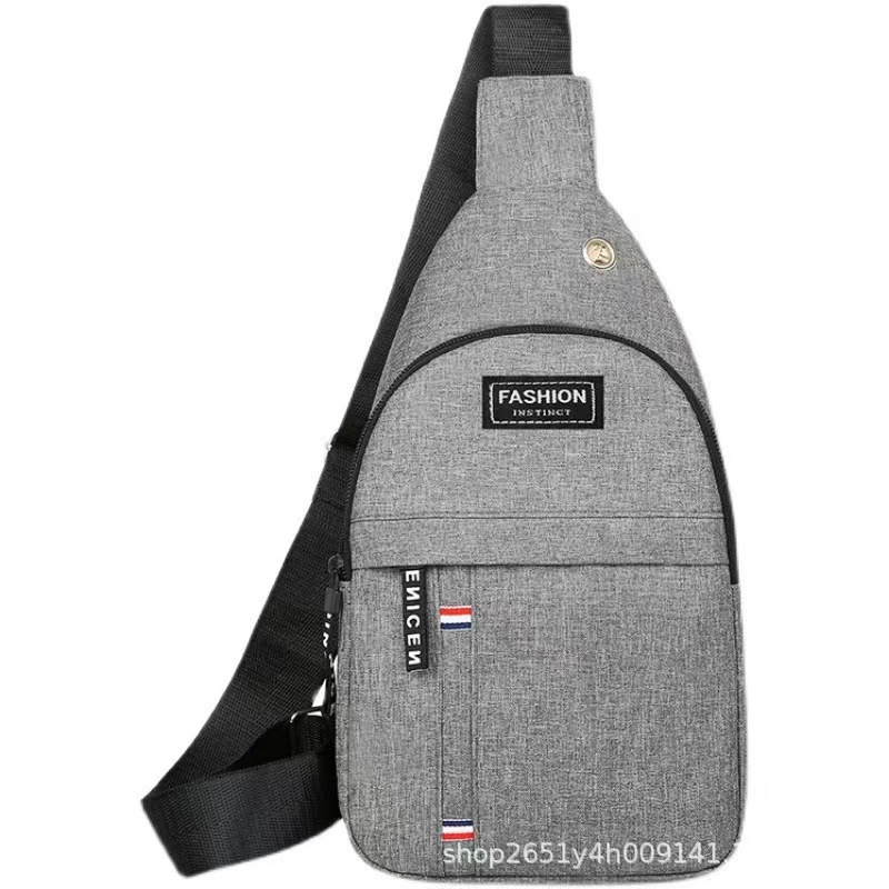 Bolso de Pecho de Tela Oxford para Hombre 2024, Bolso de Hombro Multifuncional Deportivo, Informal, para Exteriores, Bolso Cruzado, para Viajes de Negocios