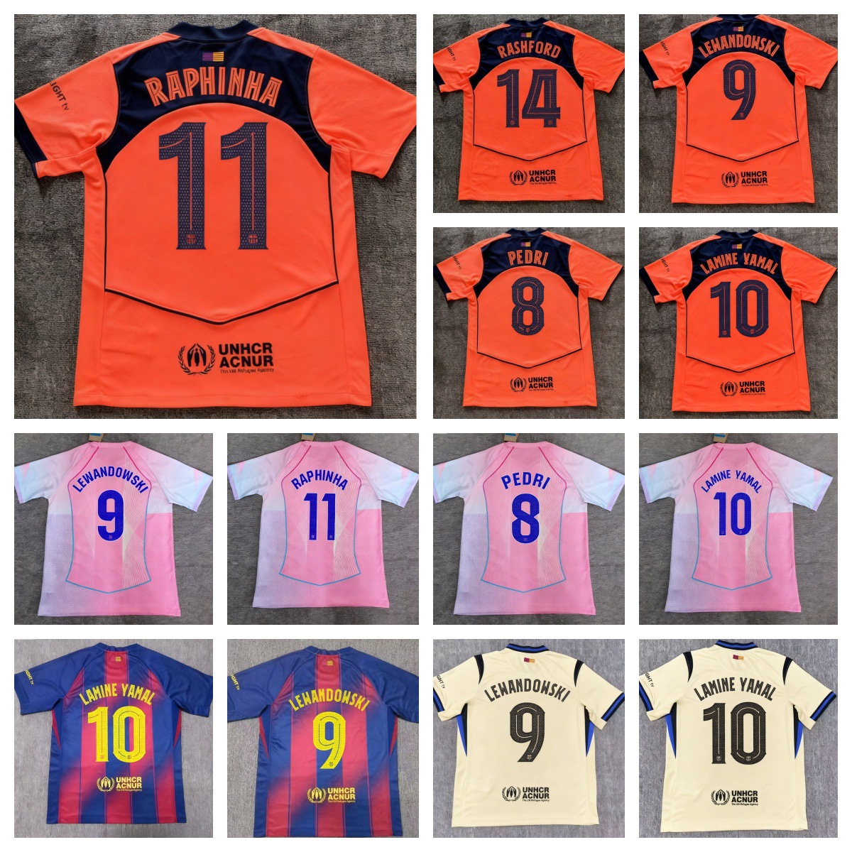 2526 camiseta de fútbol de La Liga, estrella del Real Madrid, Mbappé Vinicius, la misma camiseta impresa número mayorista transfronterizo