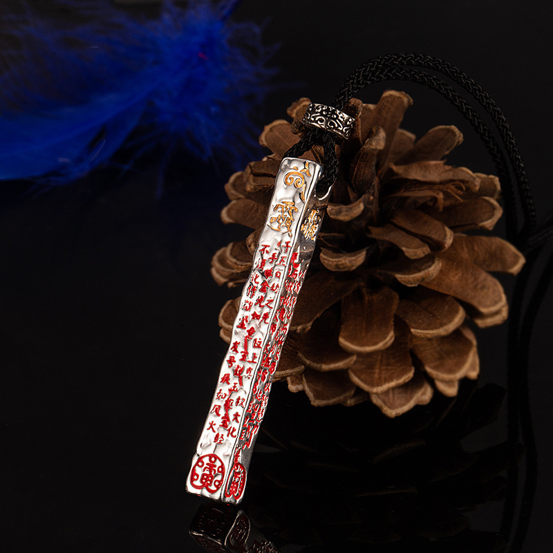Ethnic Style Taoist·Tianpeng-Style National Trend Retro Pendant Trendy Chinese High-End Necklace Pendant Ethnic Style Taoist·Tianpeng-Style National Trend Retro Pendant Trendy Chinese High-End Necklace Pendant