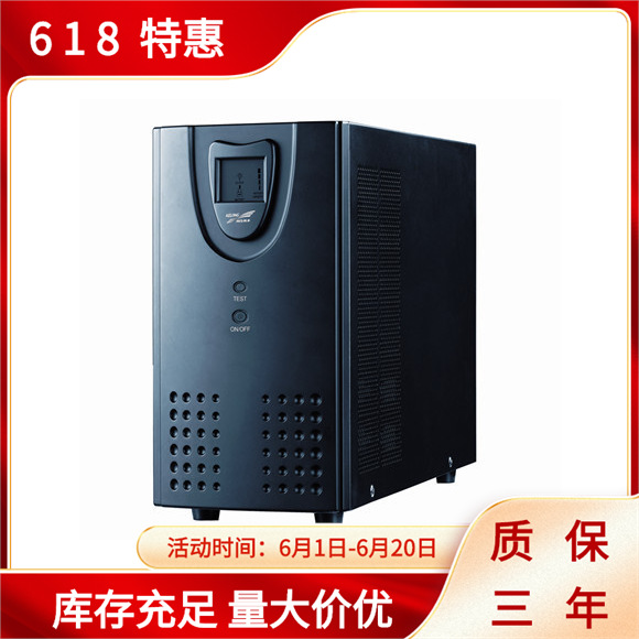 科华YTR3320L-J高频机架式UPS不间断电源20KVA/20KW外接蓄电池