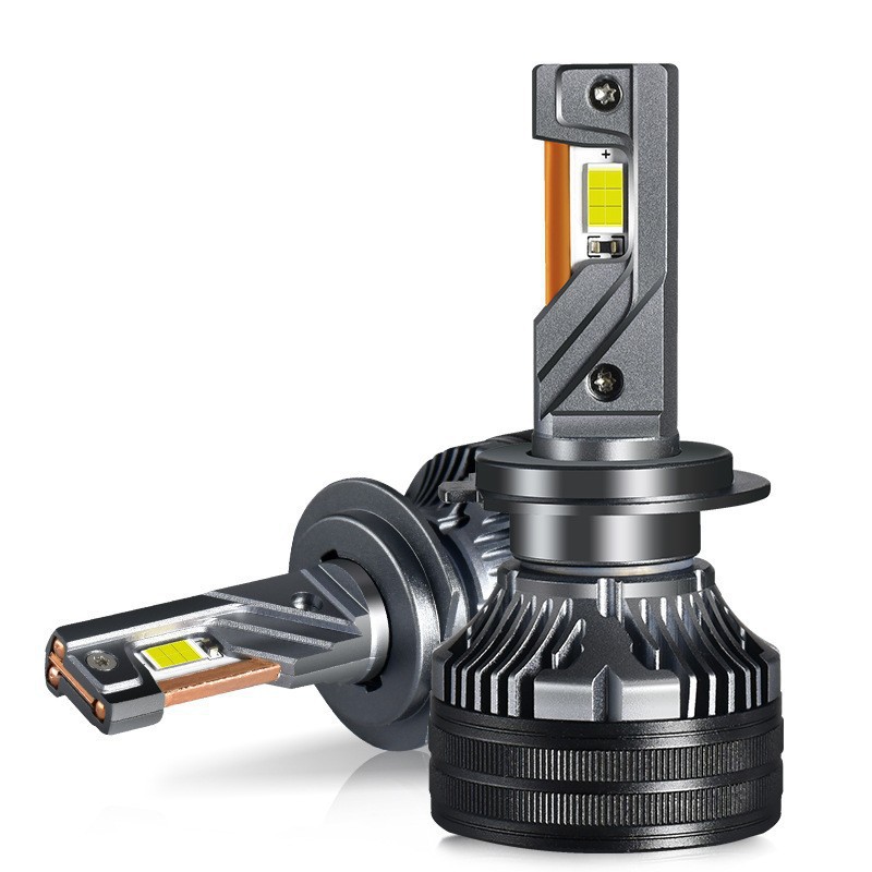 High-Power Three-Copper-Tube Led Car Headlight H7 Super Bright H4 High and Low Beam Integrated Led Car Light Suitable for All Car Models